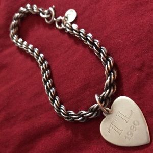Vintage 1980 Tiffany & Co. Silver Bracelet Sterling